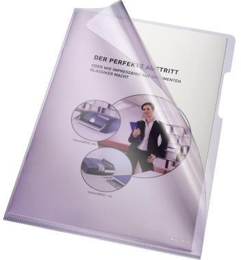 Bene Sichthülle 205000VI DIN A4 HPVC violett 100 St./Pack.