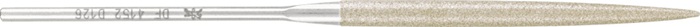Diamantnadelfeile 140mm 5,5x1,6mm halbrd.D 126 PFERD