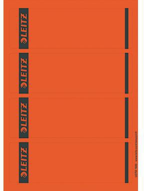 Leitz Ordneretikett 16852025 kurz/breit Papier rot 100 St./Pack.