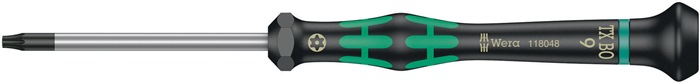 Elektronik-Feinmechanik-Schraubendreher 2067 T-BO 9 Klingen-L.60mm WERA