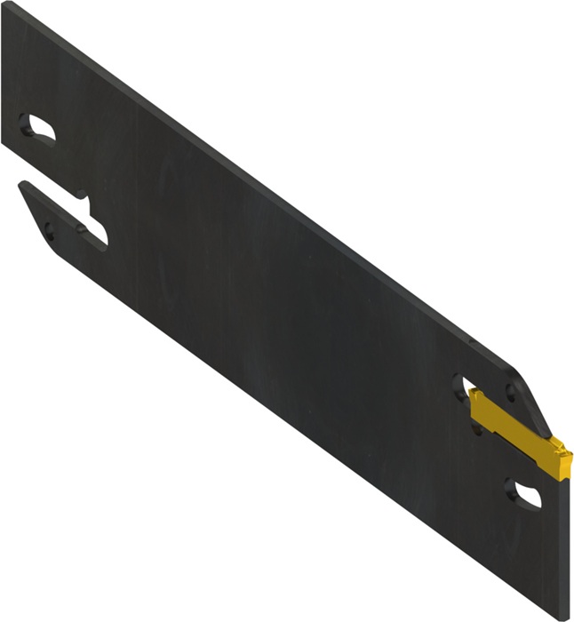 Doppelseitiges Schwert ISO GL2-S32MB Einstechtiefe 50mm PRAMET
