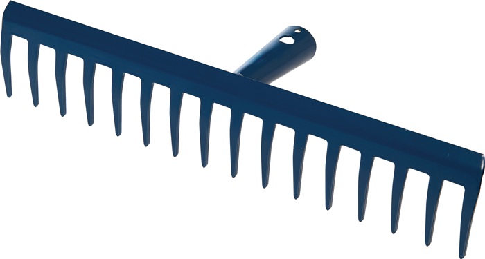 Straßenrechen Arbeits-B.395mm Zinken-L.55 mm,16 Zinken TECWERK