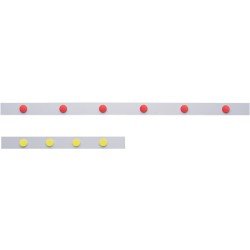 Magnetleiste L500xB50xS0,5mm weiß selbstklebend MAGNETOPLAN