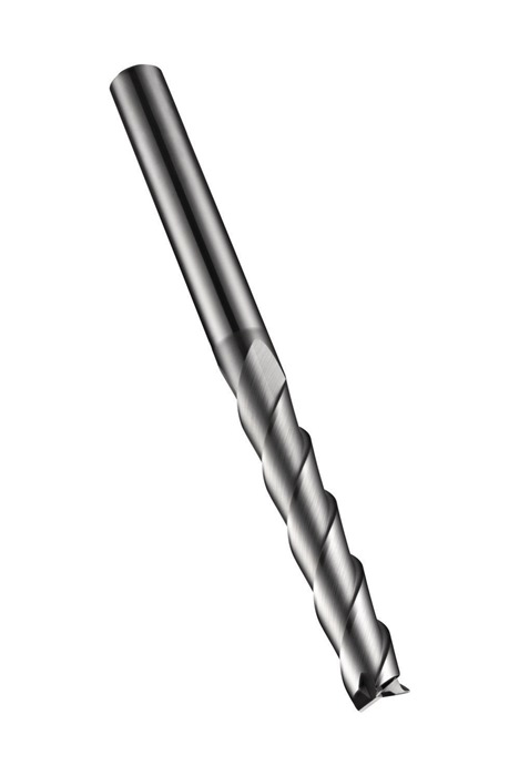 Schaftfräser S715 D.6mm Gesamt-L.100mm Schneiden-L.38mm HM AlCrN 40Grad Z.3