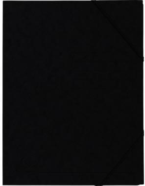 Exacompta Eckspanner 555411E DIN A4 Karton schwarz