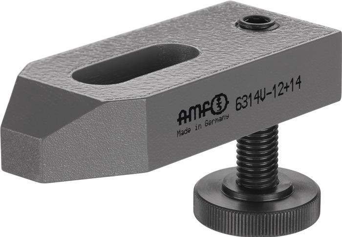 Spanneisen Nr.6314V f.T-Nut 16+18mm Spann-H.13-52mm AMF