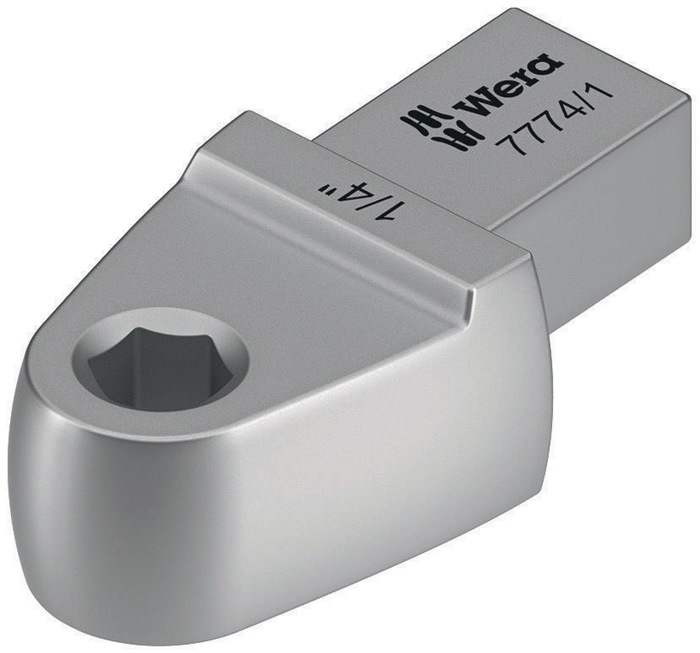 Einsteckbitadapter 7774/1 1/4 Zoll 9x12mm CV-Stahl WERA