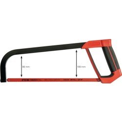 Metallsägebogen B32100 Blatt-L.300mm 24 Z./Zoll D-Komfortgriff PUK