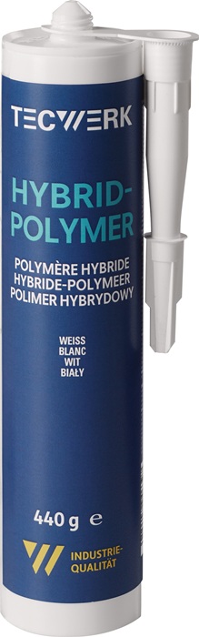 1K-Hybrid-Polymer weiß 440g Kartusche TECWERK