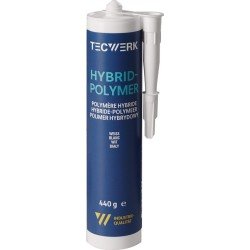 1K-Hybrid-Polymer weiß 440g Kartusche TECWERK