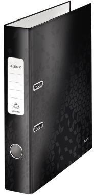 Leitz Ordner WOW 10060095 DIN A4 50mm Pappe schwarz