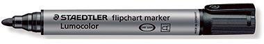 STAEDTLER Flipchartmarker Lumocolor 356-9 2mm Rundspitze schwarz