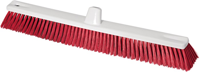 HACCP-Besen L.600mm Borstenstärke 0,50mm rot