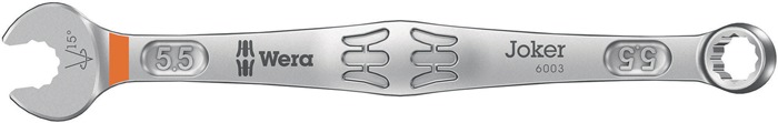 Ringmaulschlüssel 6003 Joker SW 5,5mm L.105mm Form A legierter WS WERA