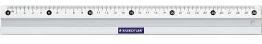 STAEDTLER Lineal 563 30 Aluminium 30cm
