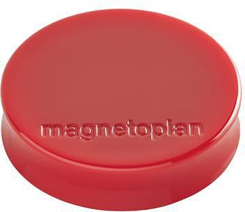 magnetoplan Magnet Ergo Medium 1664006 30mm rot 10 St./Pack.