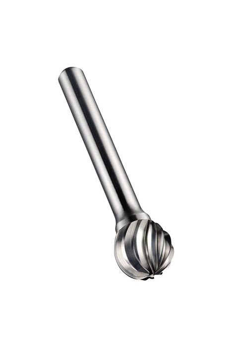 Frässtift Kopf-L.4,7mm HM Blank Schaft-D. 6mm DORMER
