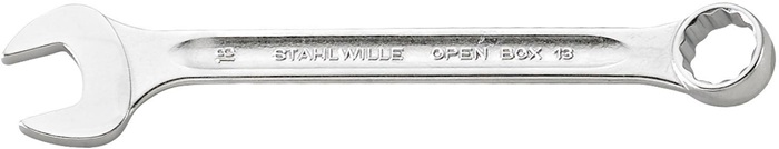 Ringmaulschlüssel OPEN BOX 13 SW 18mm L.200mm Form A CR-A-STA STAHLWILLE