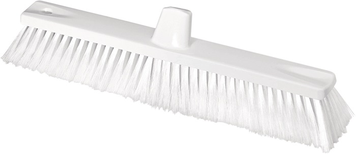 HACCP-Besen L.450mm Borstenstärke 0,25mm weiß