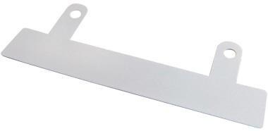 GBC Einhängeheftstreifen IB412356 PVC weiß 50 St./Pack.