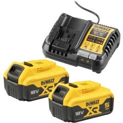 Akku-Starter-Set DCB1104P2 18V 5Ah DEWALT