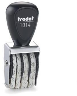 trodat Datumstempel Classic 54216 17x4mm silber