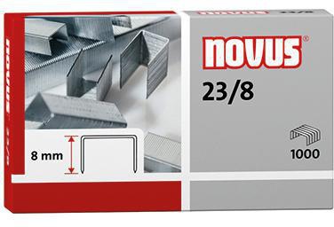NOVUS Heftklammer 23/8 042-0040 verzinkt 1.000 St./Pack.