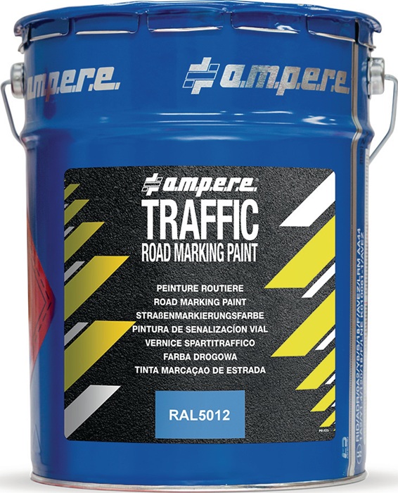 Straßenmarkierungsfarbe Traffic Road Marking Paint 5kg blau AMPERE