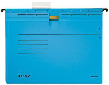 Leitz Hängehefter ALPHA 19840035 A4 kfm. Heftung blau 25 St./Pack.
