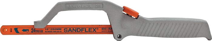 Metallsäge 208 Gesamt-L.330mm Blatt-L.250mm BAHCO
