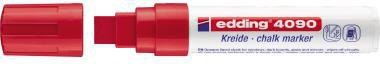 edding Kreidemarker 4090 4-4090002 4-15mm Keilspitze rot