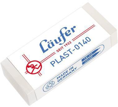 Läufer Radierer Plast 01400 Kunststoff transluzent