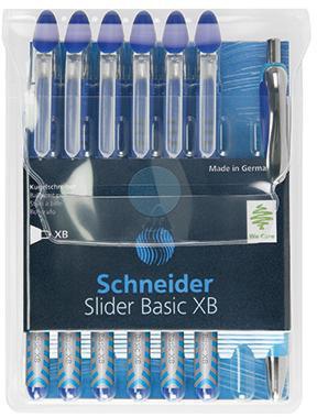 Schneider Kugelschreiber Slider XB 50-151277 blau 6 St./Pack.