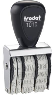 trodat Datumstempel Classic 1010 54131 26x4mm silber