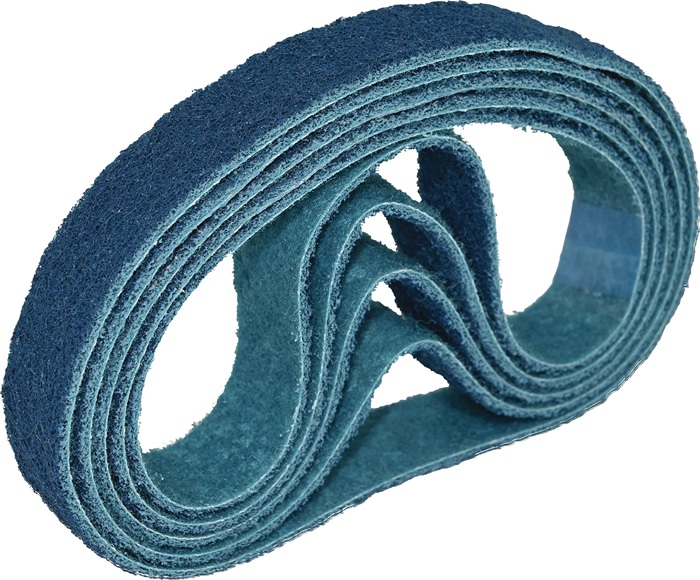 Schleifvliesband L.760mm B.40mm A-Very Fine 400 blau TECWERK