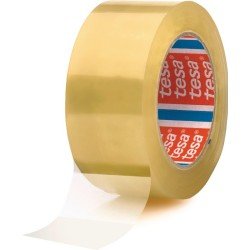 Verpackungsklebeband PP tesapack® 4280 farblos L.66m B.50mm Rl.TESA