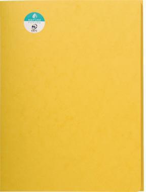 Exacompta Sammelmappe 56404E DIN A4 3Klappen Karton gelb