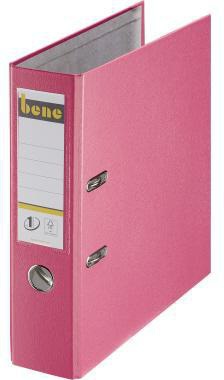 Bene Ordner 291400 RS DIN A4 80mm PP rosa