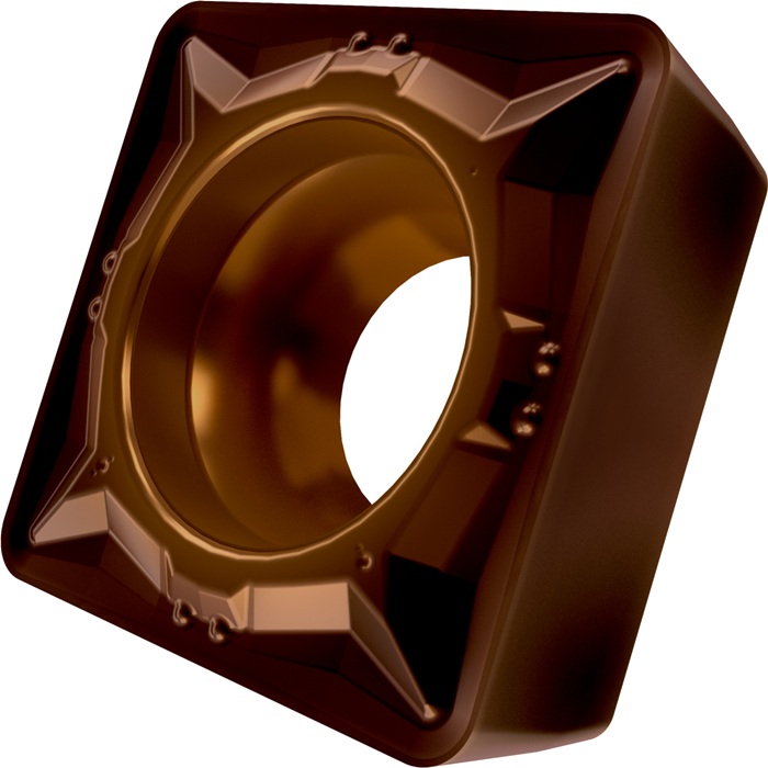 Drehwendeschneidplatte ISO SCMT 09T304E-FM:T8415 D.4,4mm PVD beschichtet PRAMET