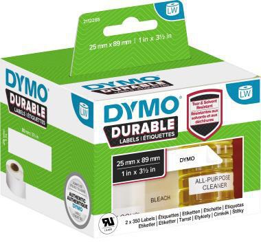 DYMO Etikett 2112285 25x89mm ws 2x350 St./Pack.