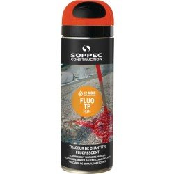 Baustellenmarkierspray FLUO TP neonorange 500ml Spraydose SOPPEC