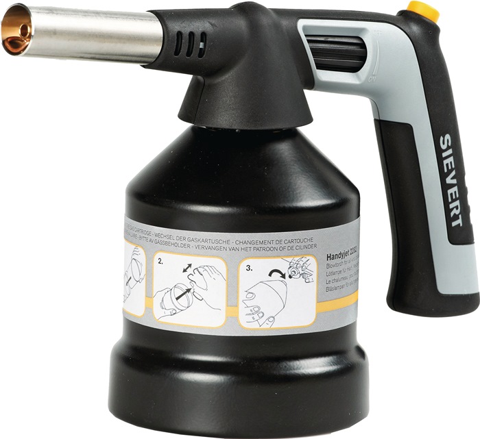 Lötlampe Handyjet 2283 o.Stechkartusche 80 g/h 1,0 kW SIEVERT