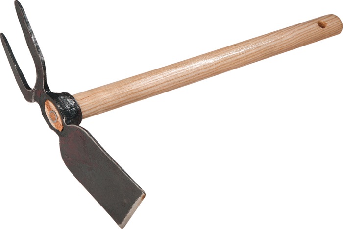 Häckchen BxL450mm Breitblatt u.2 Zinken FREUND VICTORIA