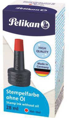 Pelikan Stempelfarbe 4K 351221 ohne Öl 28ml rot