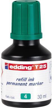 edding Nachfülltusche T 25 4-T25004 30ml geruchsarme Tusche grün