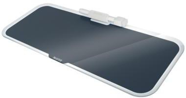 Leitz Desktop-Memoboard Cosy 52690089 380x150x60mm Glas grau
