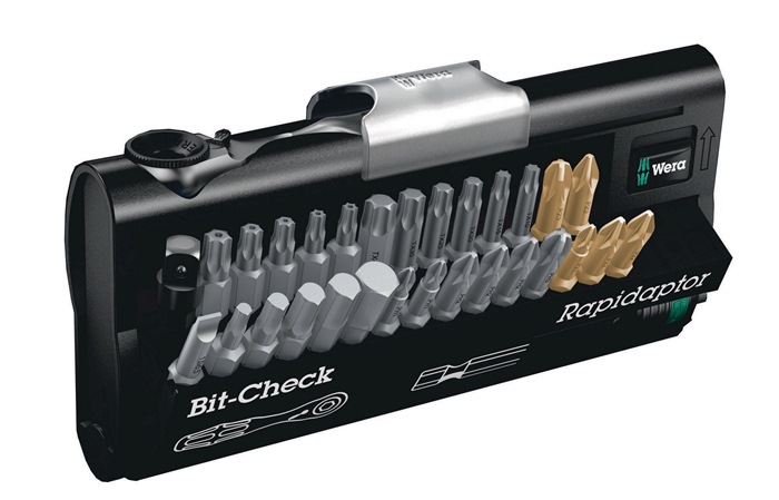 Bitsortiment BC 30 Zyklop Mini 1 30-tlg.PH/PZD/T/Schlitz/6KT./Bitknarre WERA