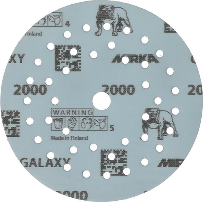 Haftschleifscheibe GALAXY Grip Multifit 125mm K.2000 f.HO/Metall/Lack/Ku.