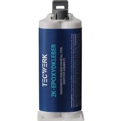 2K-Epoxidklebstoff 50g farblos Doppelkart.TECWERK