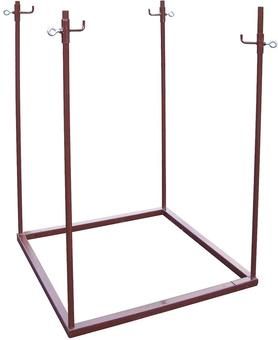Big-Bag-Gestell L1,01xB1,01xH1,4m MÜBA